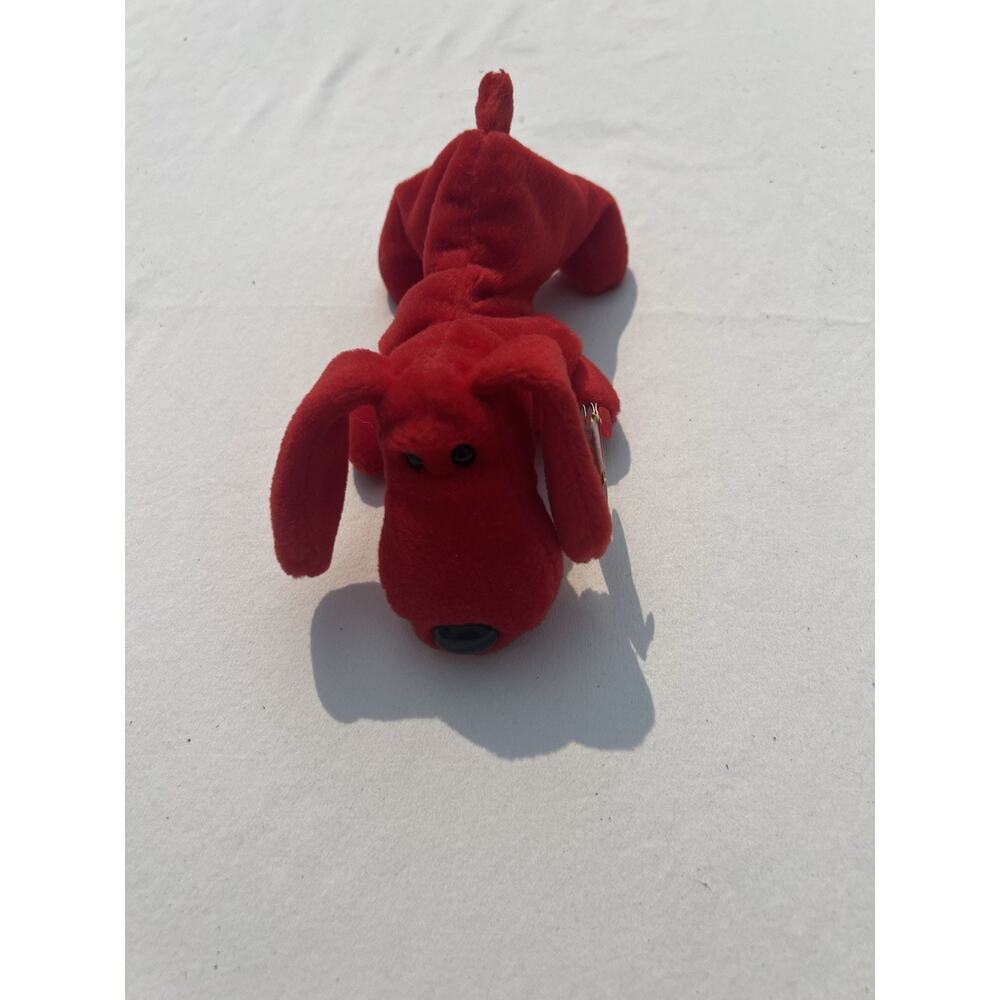 Ty Beanie Baby Rover the Red Dog Toy